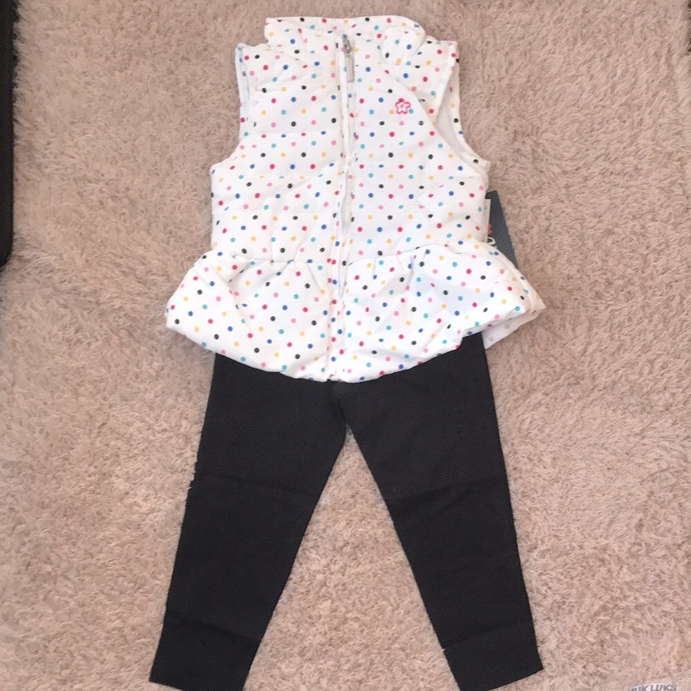 LIMITED TOO Puffer Vest with Legging